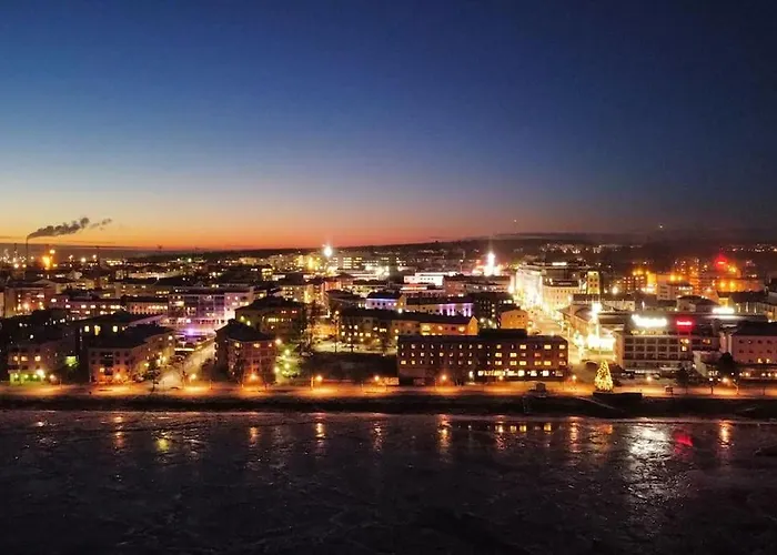 アパート Charming In The Heart Of ロヴァニエミ